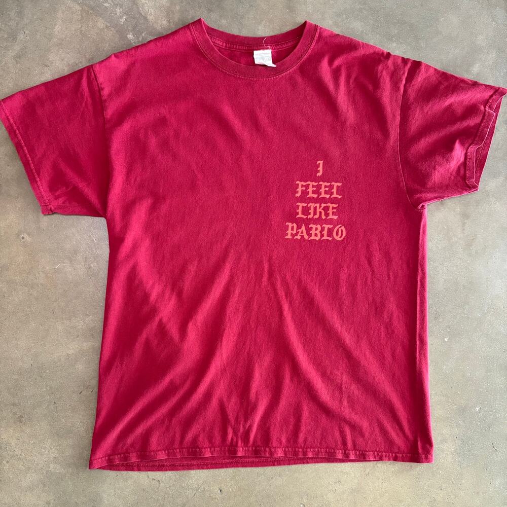 2016 Kanye Life Of Pablo Tour Men's Large T Shirt